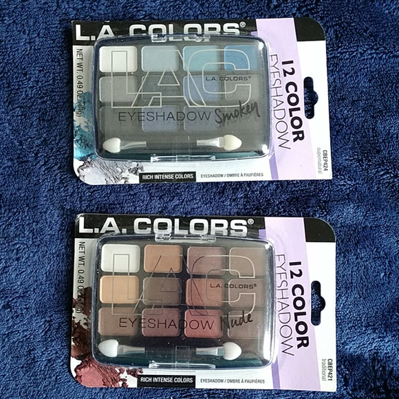 L.A. Colors Other - NIB Lot x2  L.A. Colors 12 Color Eyeshadow Palette